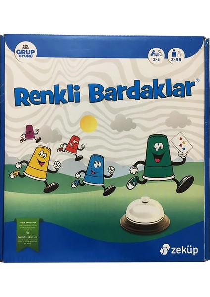 Renkli Bardaklar Zeka Oyunu