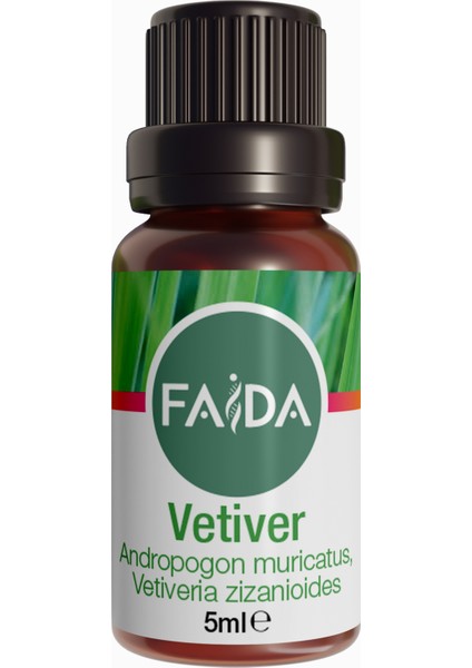 Vetiver Yağı-Andropogon Muricatus- Vetiveria Zizanioides- 5 ml