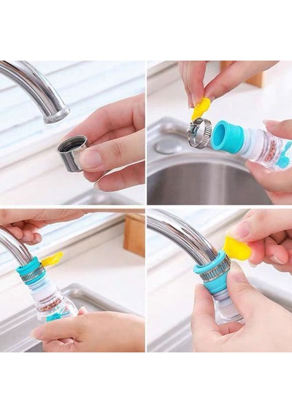 Musluk Filtresi Sıçramaya Dayanıklı Mutfak Su Filtresi (Yurt Dışından) fiyatları