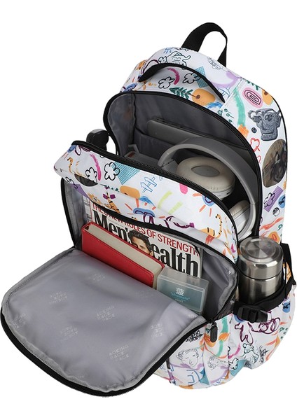 Baırang Rahat Açık Sırt Çantası Su Geçirmez Seyahat Bilgisayar Çantası Lise Ortaokul Öğrenci Çantası (Yurt Dışından) modelleri