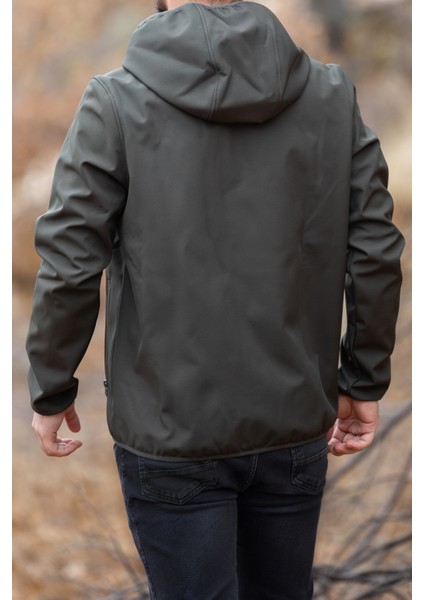 Yeşil Kapüşonlu Softshell Mont fırsatları