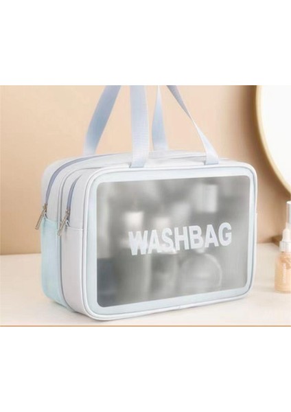 Islak ve Kuru Ayrı Kozmetik Çantası Taşınabilir Seyahat Makyaj Çantası (Yurt Dışından) modelleri