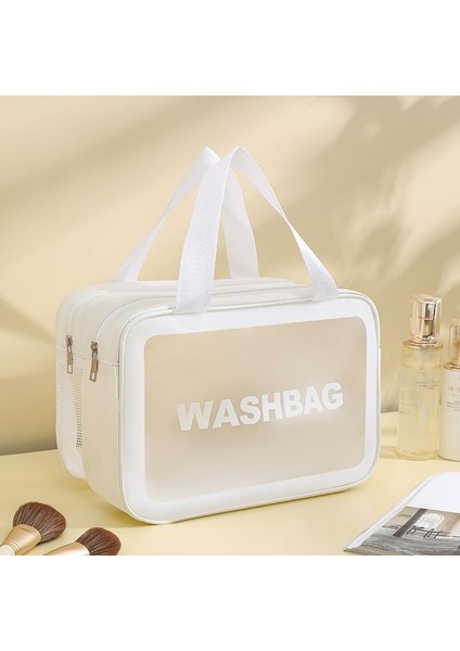 Islak ve Kuru Ayrı Kozmetik Çantası Taşınabilir Seyahat Makyaj Çantası (Yurt Dışından) fırsatları