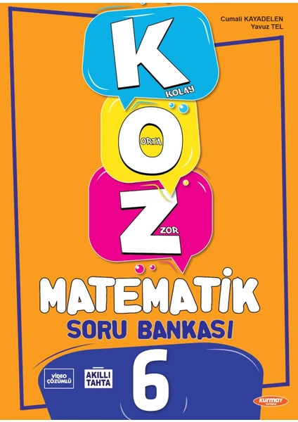 Kurmay Yayınları 6.Sınıf Koz Matematik Soru Bankası