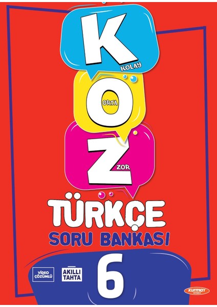 6.Sınıf Koz Türkçe Soru Bankası