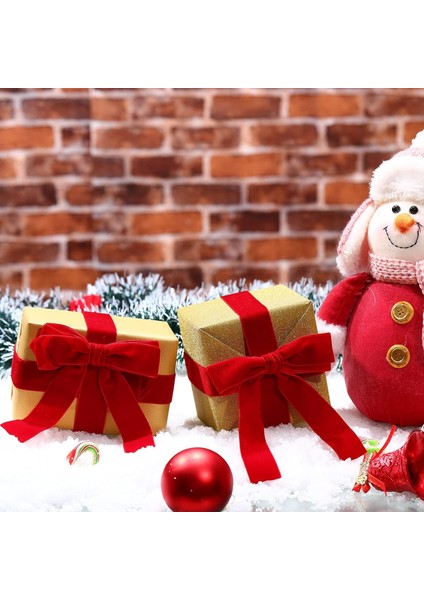 Roco Paper Yeniyıl Yılbaşı Kırmızı Kadife Kurdele 3 cm 18 Metre modelleri