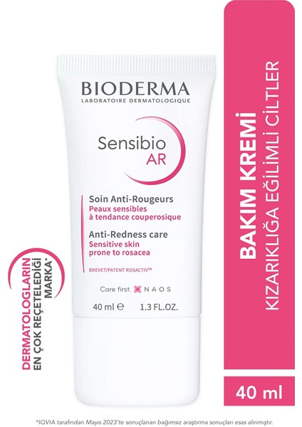 Sensibio Ar Kızarıklık Karşıtı Bakım Kremi 40 ml