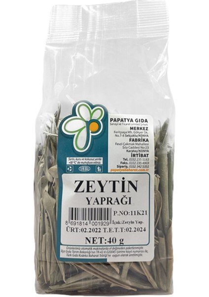 Zeytin Yaprağı 40 gr