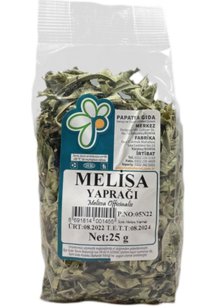 Melisa Yaprağı 25 gr