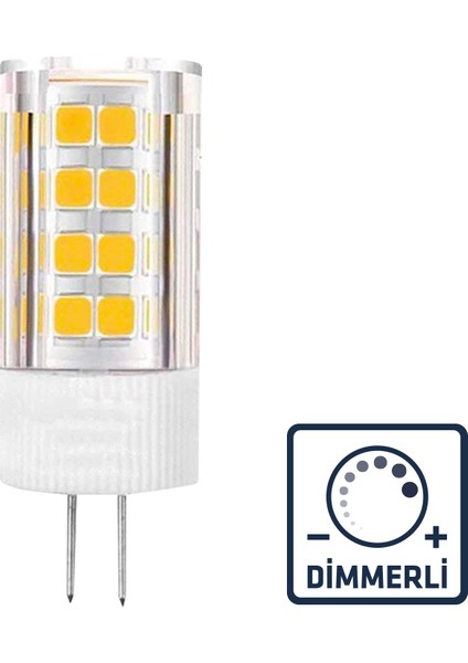 G4 SMD LED AMPUL PLASTİK 5W 3000k Gün Işığı ERD-267