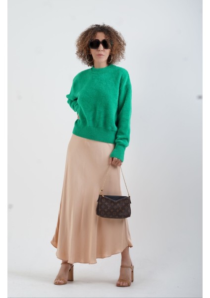 Yeşil Yumoş Kazak modelleri