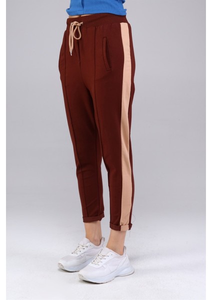Fancy Kadın Garnili Paça Katlamalı Slim Fit Basic Pantolon fırsatları