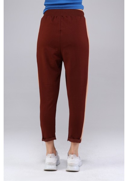 Fancy Kadın Garnili Paça Katlamalı Slim Fit Basic Pantolon indirimleri