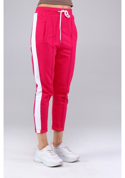 Fancy Kadın Garnili Paça Katlamalı Slim Fit Basic Pantolon modelleri