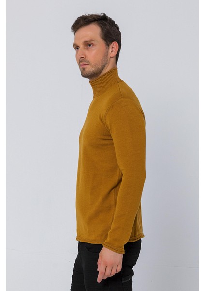 Erkek Regular Balıkçı Yaka Rahat Kazak modelleri