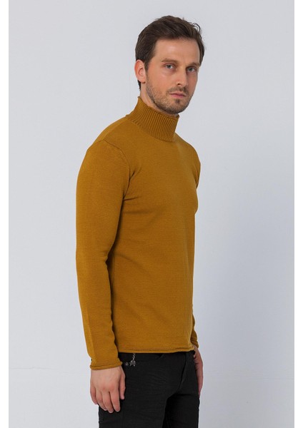 Erkek Regular Balıkçı Yaka Rahat Kazak fırsatları