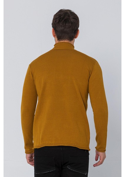 Erkek Regular Balıkçı Yaka Rahat Kazak indirimleri