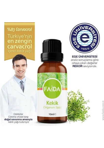 Kekik Yağı(%95 Carvacrol) 10 ml