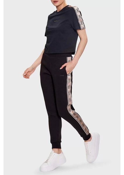 Britney Pamuklu Regular Fit Cepli Jogger Pantolon