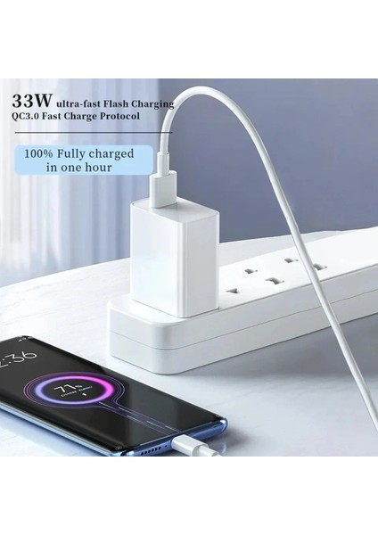 33W Süper Hızlı Turbo Şarj Aleti Xiaomi Type-C To Type-C Redmi Android Qualcomm Quick Charge 5.0 fiyatları