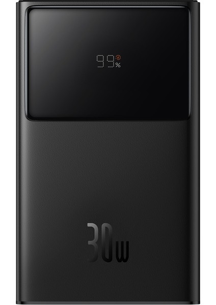 Star-Lord 30W 10.000 Mah Dijital Ekranlı Powerbank Siyah