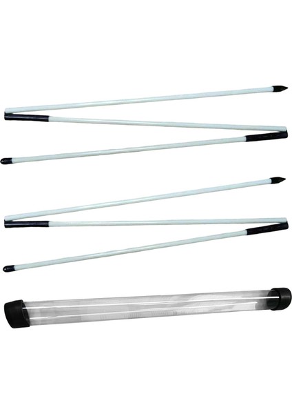 2x Golf Hizalama Çubukları 48" Depolama Tüpü Katlanır Taşınabilir (Yurt Dışından) fiyatları