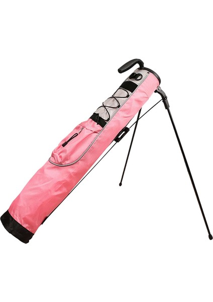 Golf Standı Çantası Hafif Su Geçirmez Tote Çanta Taşınabilir Golf Kulübü Taşıma Çantası Pembe (Yurt Dışından)