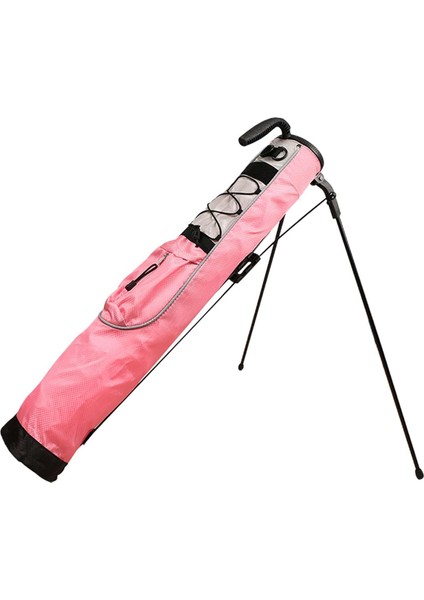 Golf Standı Çantası Hafif Su Geçirmez Tote Çanta Taşınabilir Golf Kulübü Taşıma Çantası Pembe (Yurt Dışından) indirimleri