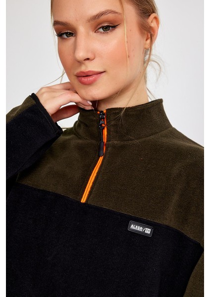 Yarım Fermuarlı Oversize Polar (E21-81100) fırsatları