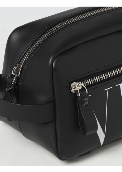 Vltn Logo Printed Clutch Bag