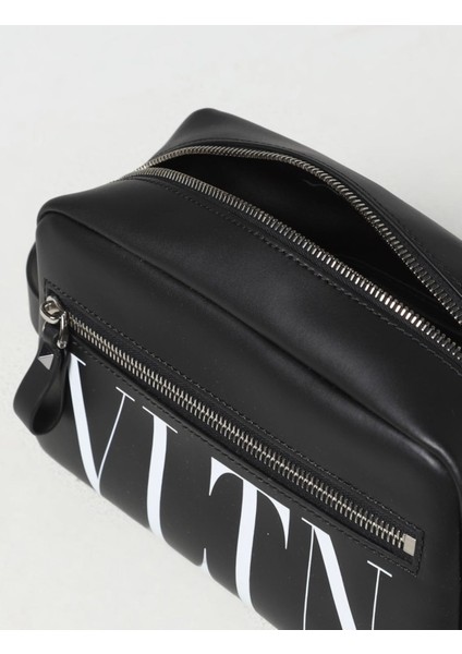 Vltn Logo Printed Clutch Bag