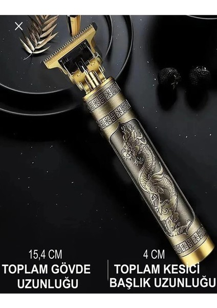 Na Dragon Metal Kasa Profesyonel Saç Sakal Ense Çizim Tüm Vücut Tüyü Lazer Öncesi Tıraş Makinesi