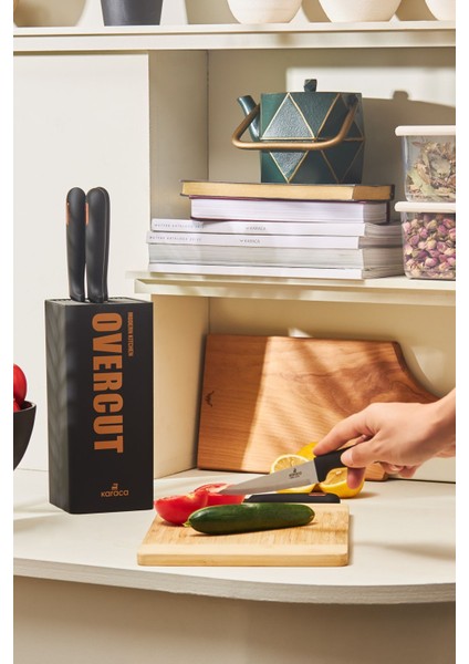 Overcut 6 Parça Bıçak Seti modelleri