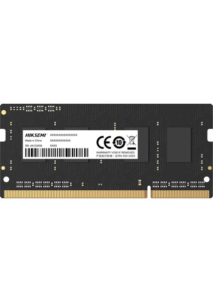 Hiksemi DDR4 2666MHz 8GB SODIMM NOTEBOOK RAM