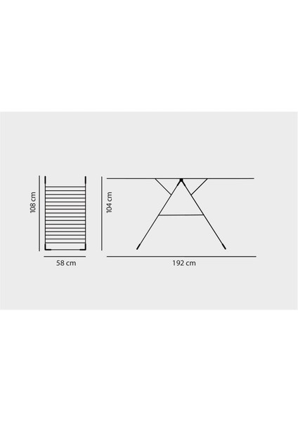 Kurutmalık Pera Lux MM880 Çamaşır Kurutma Askısı