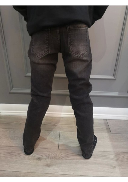 Booss Erkek Çocuk Denim Kot Pantolon Füme modelleri