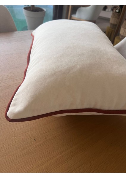Tuğçe Demir Home Design Bel Boy Krem Tarçın Fitil Dekoratif Kırlent modelleri