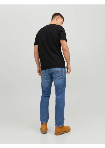 Erkek T-Shırt 12233594-BLACK