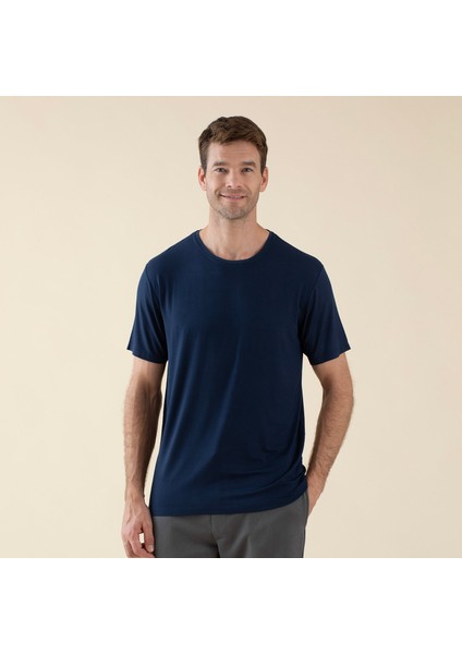 Insenco Erkek T-Shirt Marin Mavi