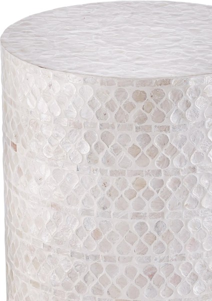 Sedef Tabure & Yan Sehpa 35X45 cm fiyatları