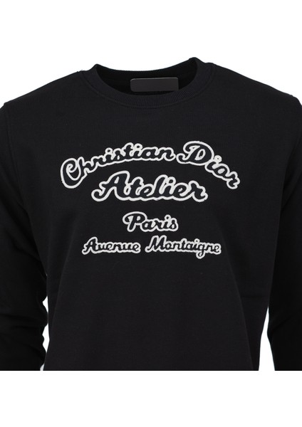 Erkek Mevsimlik Dior Premium Pamuklu Kumaş Iki Iplik Sweatshirt Logolu Model Regular Fit fiyatları