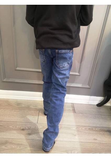 Booss Milano Booss Erkek Çocuk Denim Kot Pantolon Buz Mavi fiyatları