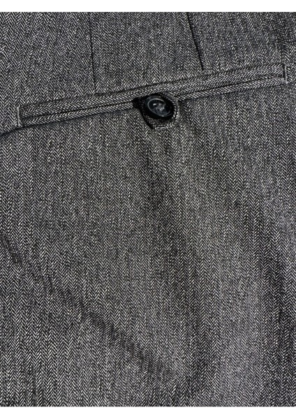 Zodya Spor Erkek Chino Pantolon Tailored Fit Antrasit