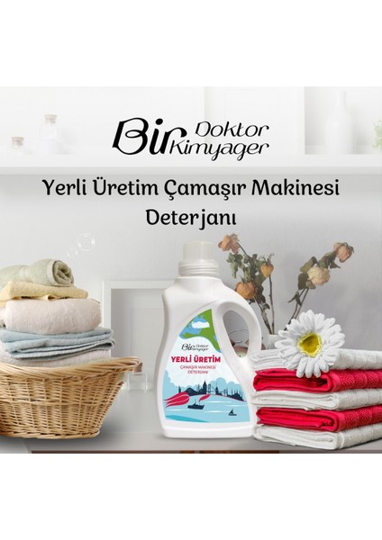 Bir Doktor Bir Kimyager Çamaşır Makinesi Deterjanı 1000 ml