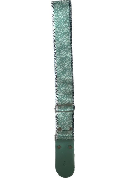Minty Green Deri Uçlu Gitar Askısı fiyatları