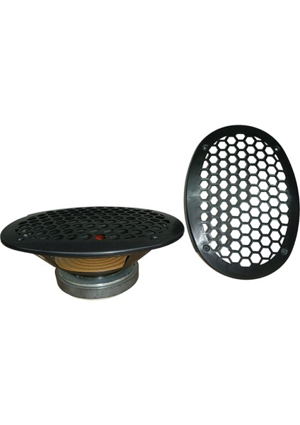 Oval Hoparlör ve Midrange Koruma Kapağı Plastik 1takım 2ADET