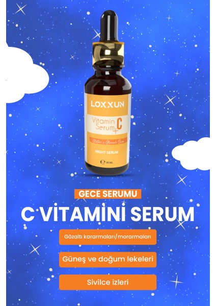 C Vitamini Serum + Kolajen Serum + Leke Serum Seti