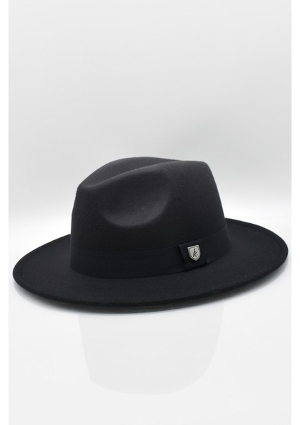 Erkek Multicolor Fötr Şapka Antrasit Panama Hat