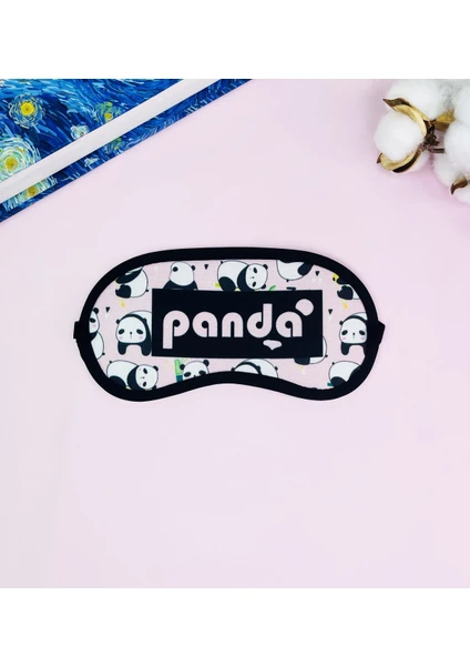 Panda Tasarımlı Uyku Bandı