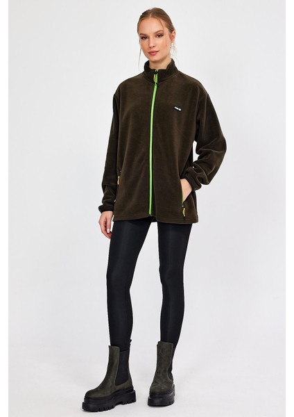 Alexandergardı Fermuarlı Oversize Polar (E21-81101) fiyatları